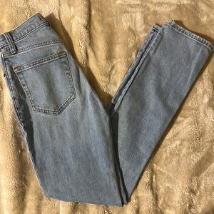 Size 23 Abercrombie & Fitch 90s Slim Straight Ultra High Rise